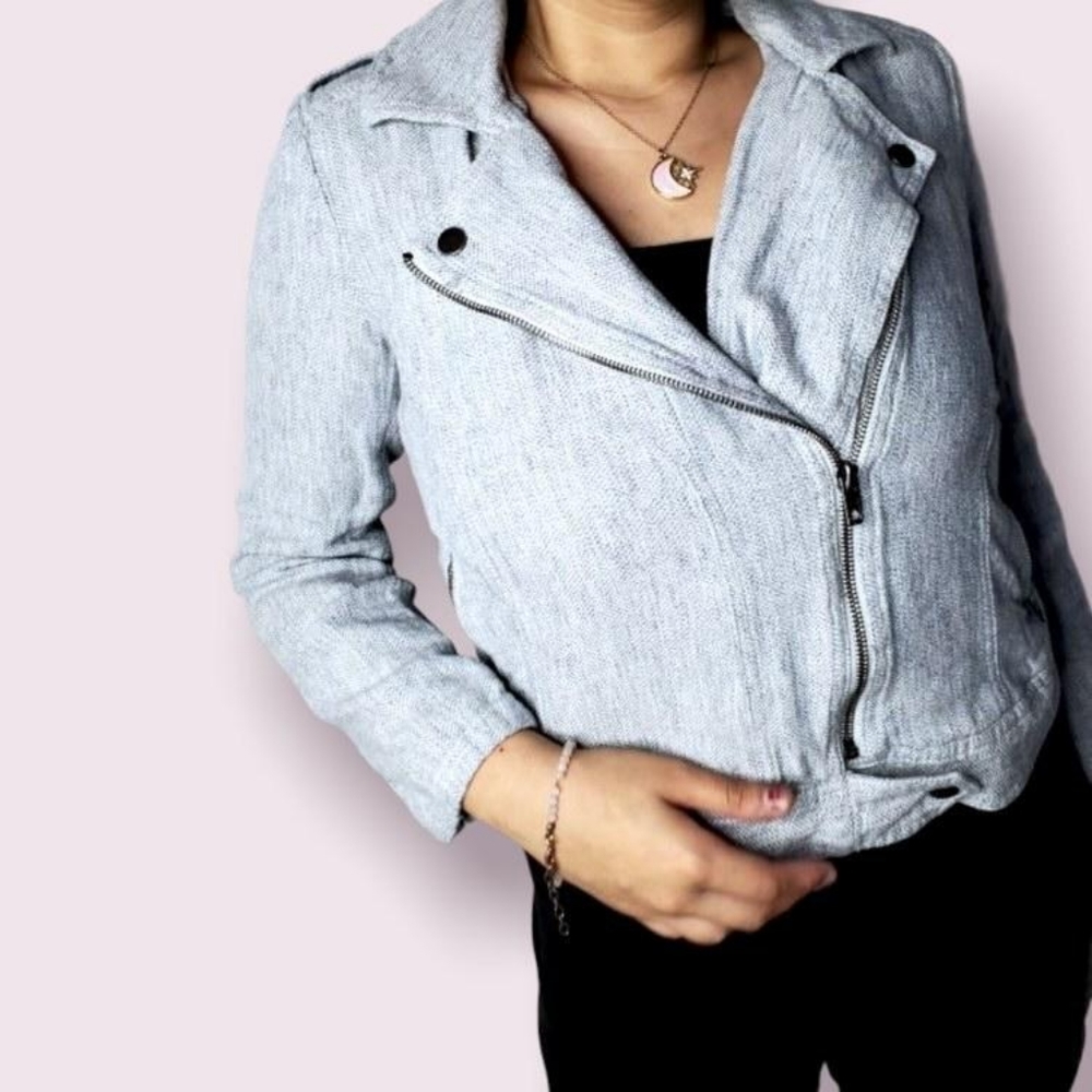 Loft light blue jacket